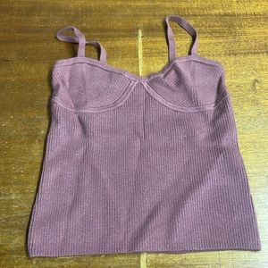 Madewell  The Tailored Crop Tank in Sleekhold Item NL398